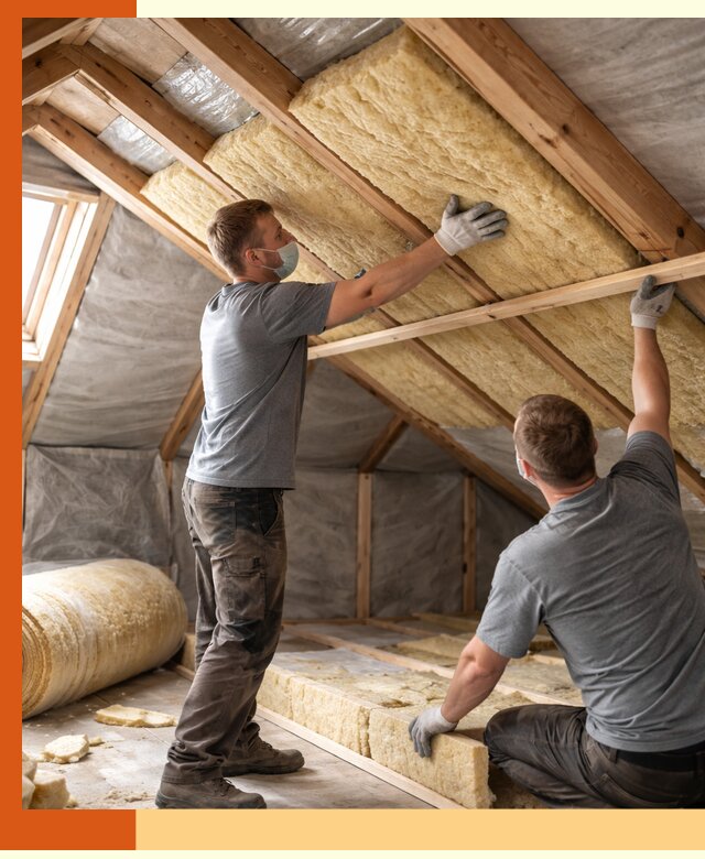 Утепление мансарды минеральной ватой в Новодвинске — быстро и качественно